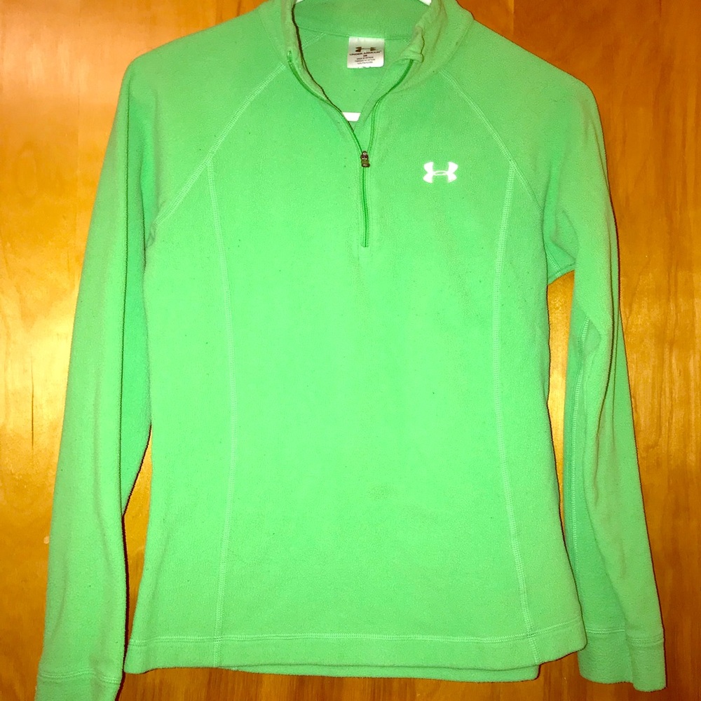 Under armour zip pull over